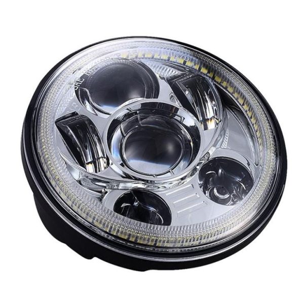 5.75 Phares Halo LED pour Harley Davidson Motorcycle VRSCDX Dyna Flstsc – Image 2