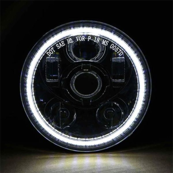 5.75 Phares Halo LED pour Harley Davidson Motorcycle VRSCDX Dyna Flstsc – Image 4