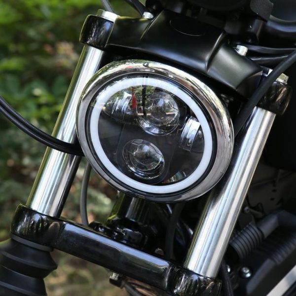 5.75'' Motorcycle Front LED Headlight - Image 5