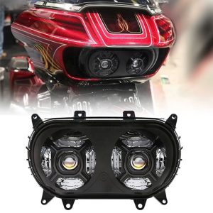 5.75 Aggiornamento del faro a LED a LED su strada 5.75 Doppio faro per pollici per Harley Road Glide fltrx fltrxs Ultra fltru