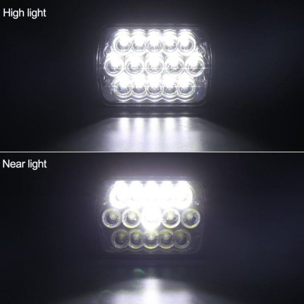 5x7 Inch Led Headlight For Jeep YJ Cherokee XJ - Image 6