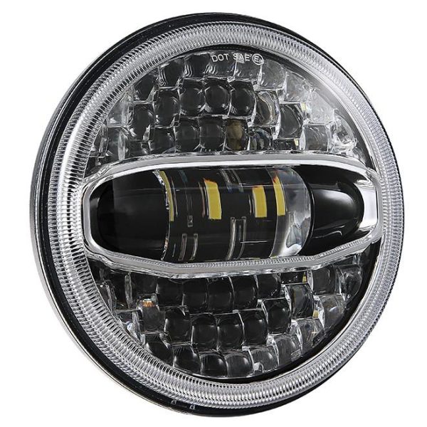 7 Inch Led Round Headlight Led 12V Round 7 Inch Headlights For Harley Motorcycly For Jeep JK - Image 3