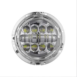 7 Faros delanteros LED redondos