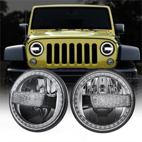 7inch LED Headlight For 07-17 Jeep Wrangler Wrangler Unlimited Motorcycle DOT E-mark Proved Headlamps