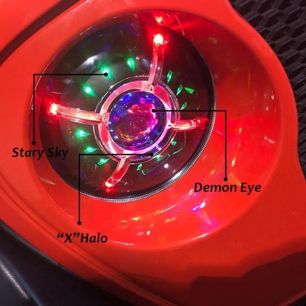 9 Pulgadas de color cambiando las luces de halo de rgb led para jeep wrangler jl 2018 2019 - Imagen 4