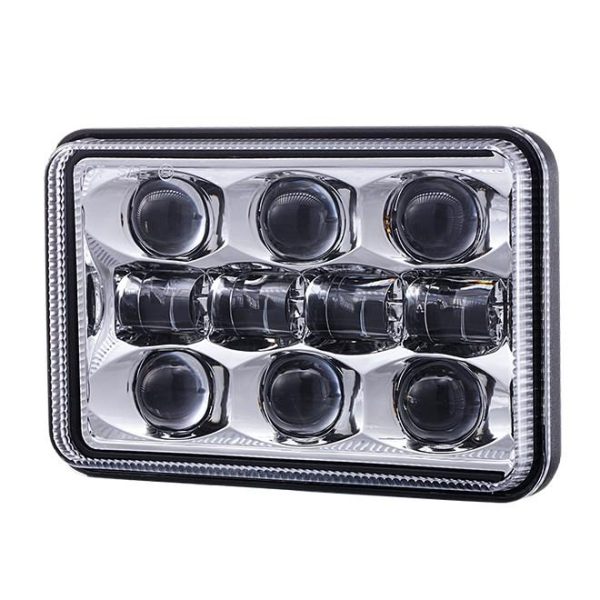 Extra Bright 4x6 Led Headlight For Truck Rectangular Auto Led Headlight Assembly For Peterbilt/kenworth - Image 2