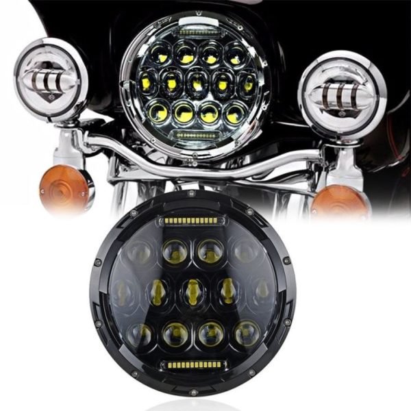 For Jeep JK Headlights 7 Inch Led Headlight For Jeep Halo Headlights - Image 5