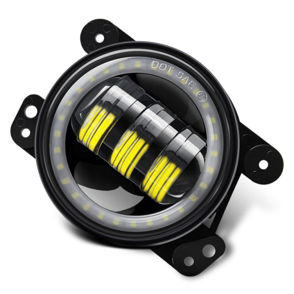 Halo LED Fog Lights Gold Halo Headlight - immagine 2