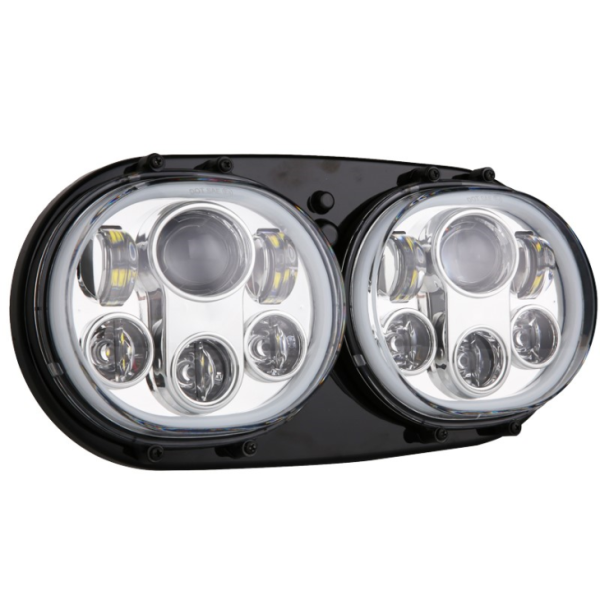 Harley-Davidsion Motorcycle Double Headlight - Image 2