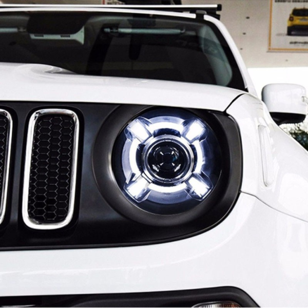 Versteckte LED -Scheinwerfer für Jeep Renegade 2015-2018 Jr – Bild 4