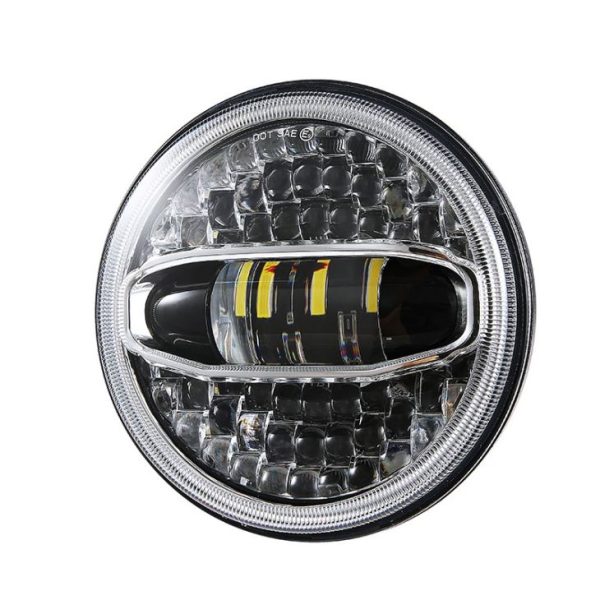 LED 7 Inch Headlight for Jeep Wrangler JK and Harley - Image 2