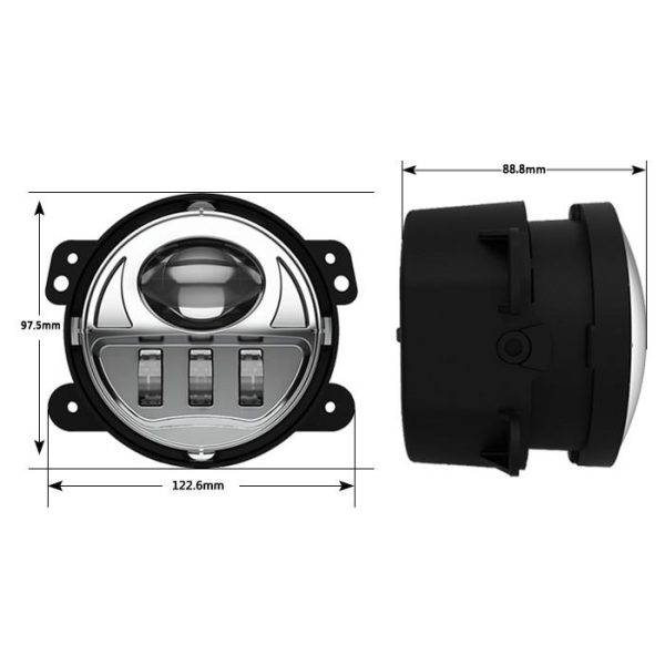 Jeep Wrangler JL Fog Lamp Plug And Play - Image 2