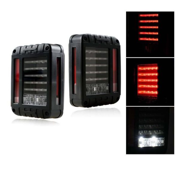 LED TAIL LIGHTS FOR 07+ JEEP WRANGLER JK