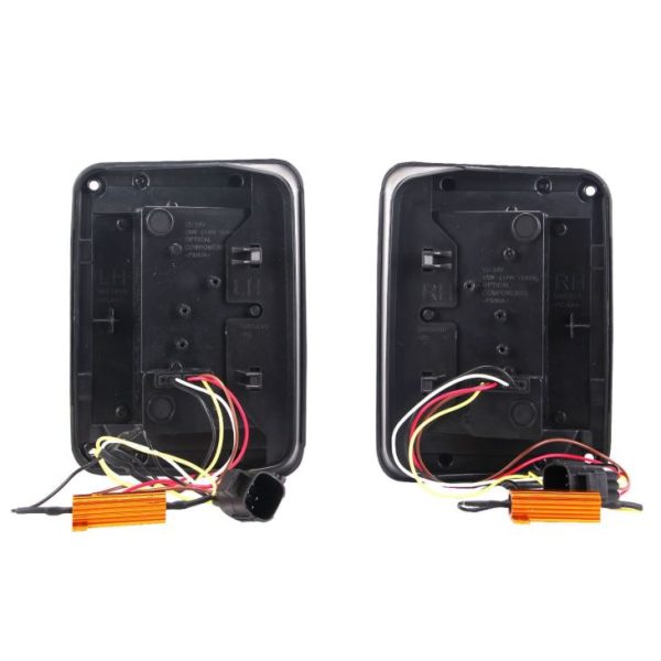 LED TAIL LIGHTS FOR 07+ JEEP WRANGLER JK - Image 3