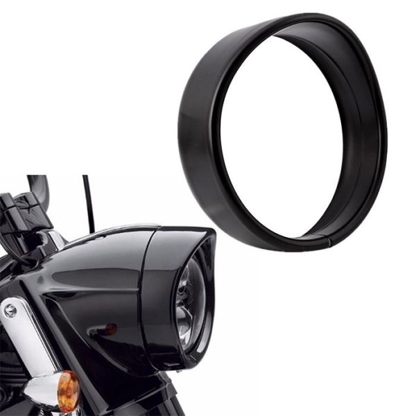 Morsun 5.75inch Led Headlight Decorate Trim Ring For Harley Cover Cap