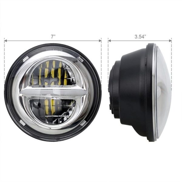 Morsun 5.75 Inch Headlamp For Harley Motorcycle Round LED Headlight Projector With DRL - Image 2