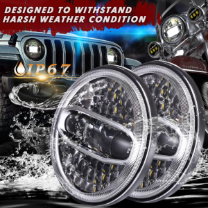 Morsun 7 Inch Round LED Headlight