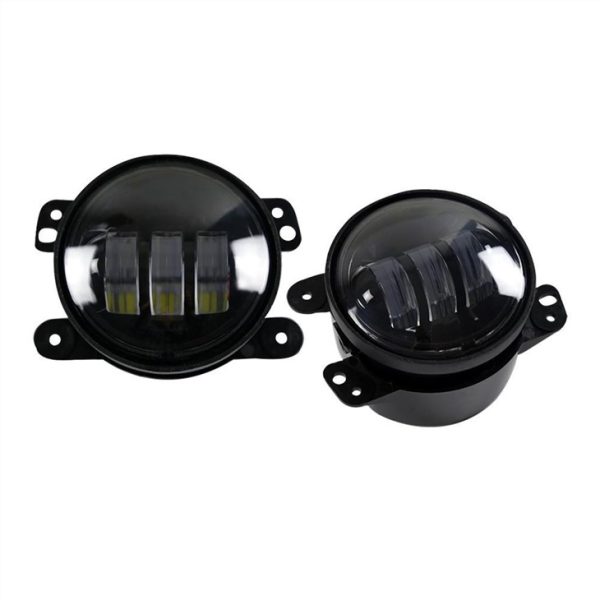 Morsun Black Chrome LED Round Headlight For Jeep Wrangler JK TJ LJ - Image 3