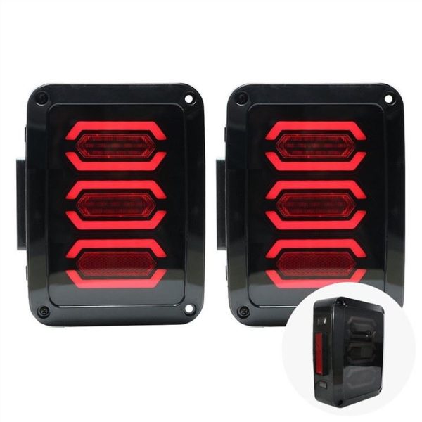 Morsun Brake Reverse Turn Signal Light For 2007-2018 JK JKU Wrangler Tail Lamp — изображение 2