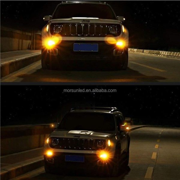 Morsun Car Accessories Led Daytime Running Lights For Jeep Renegade 2015- 2018 - immagine 5