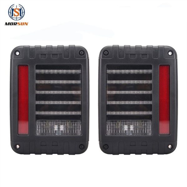 Morsun Car Reverse Lamp For 2007-2017 Jeep Wrangler JK Red Yellow Stop Light - Image 2