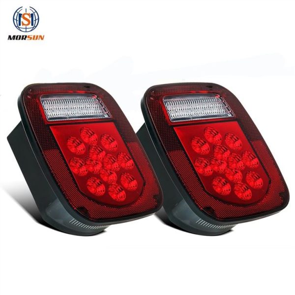 Morsun Car Truck Led Tail Light For Jeep TJ CJ YJ JK Reverse License Light