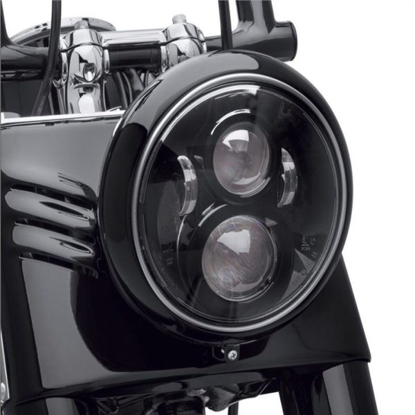 Morsun Haz bajo 7 Flechosa LED de pulgadas para Lands Rover Defensor Wrangler JK MS-6080