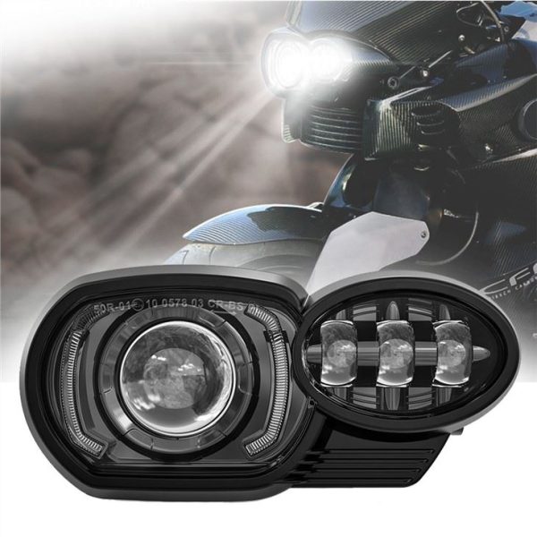 Morsun Motorbikes Led Headlight With Daytime Running For 2005-2009 BMW K1200R K1300R