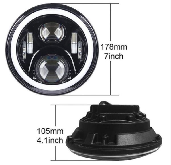 Morsun New Design For Hummer 7 RGB Projector Headlight - Image 3