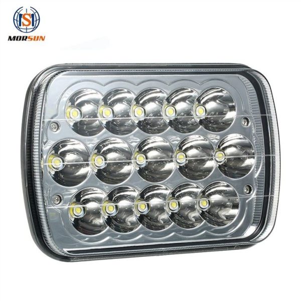 Morsun Super Brightness 5x7 7x6 LED Headlight For Cherokee XJ H4