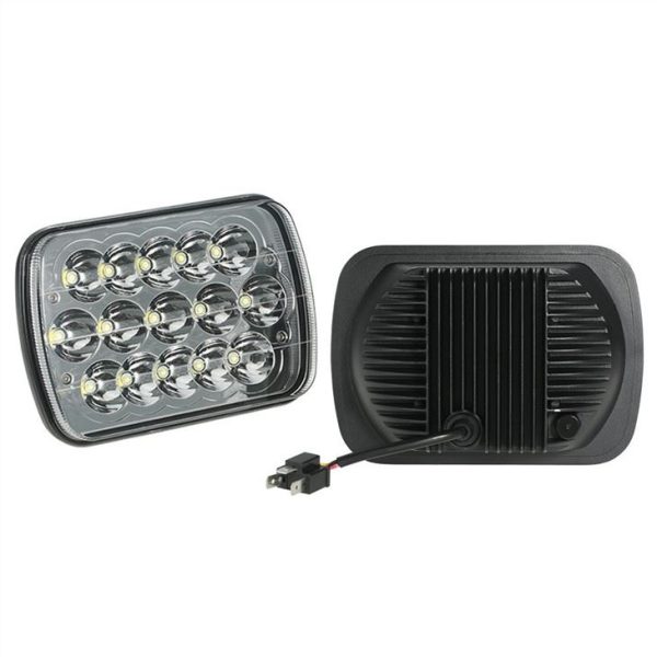 Morsun Super Brightness 5x7 7x6 LED Headlight For Cherokee XJ H4 - Image 2