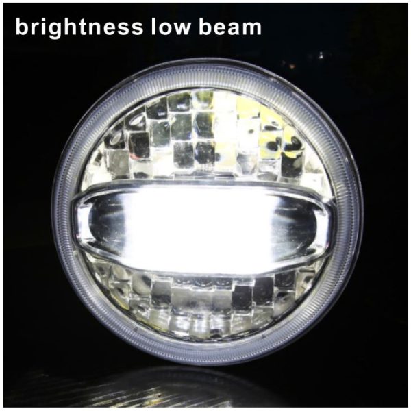 Nuevo 7 Inch Led Projector Headlight For Harley Davidson 108W Led Motorcycle Headlight - Imagen 5