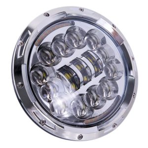 Round 7 Inch 90w Led Motorcycle Headlight 12v H4 Led Light