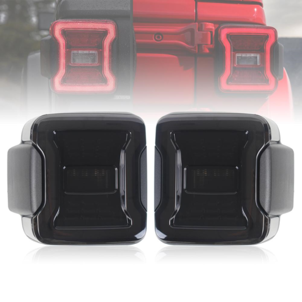 Smoked Lens Led Tail Light JL Brake Reverse Bulb For Jeep Wrangler JL Tail Light