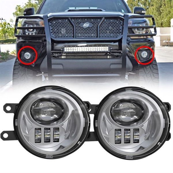 Front Bumper 2016 2017 2018 2019 Toyota Tacoma Led Fog Lights