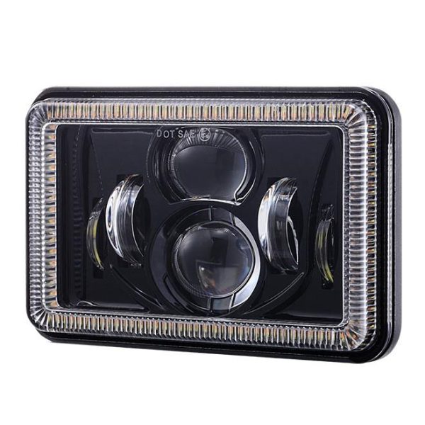 Truck Accessories 4x6'' Led Halo Headlight Auto lighting system — изображение 3